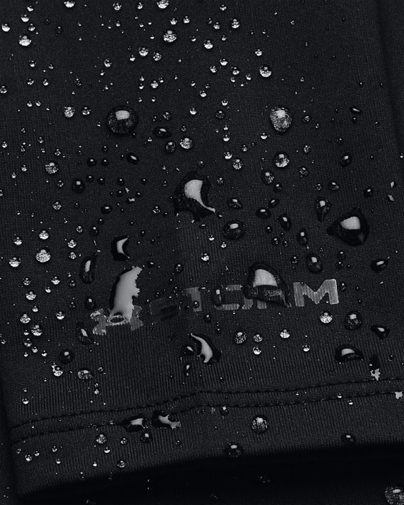 Women's ColdGear® Infrared Storm Long Sleeve Golf Mock, Black, pdpMainDesktop image number 5